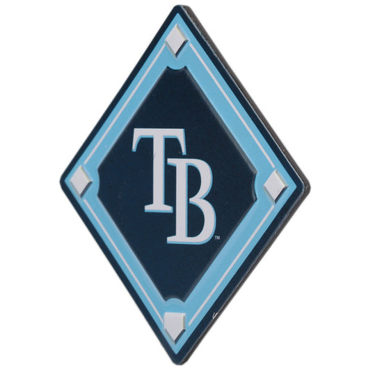 Tampa Bay Rays Baseball Diamond Logo Magnet
