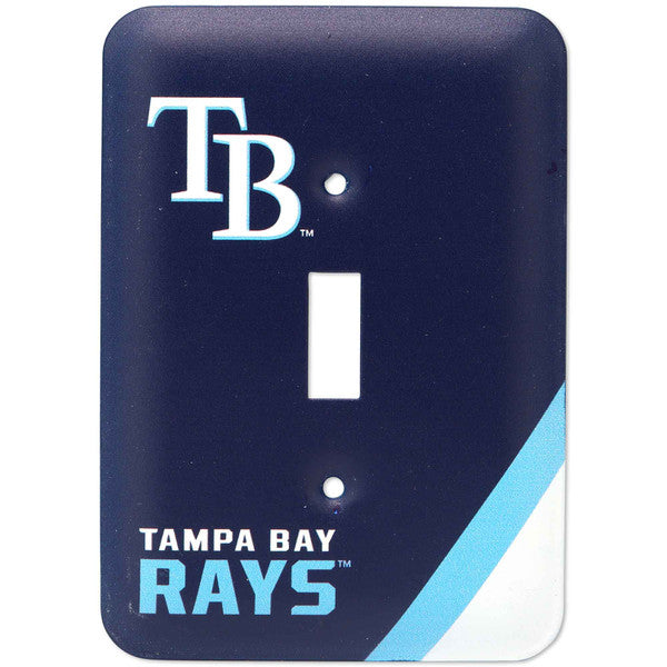 Tampa Bay Rays Metal Light Switch Plate