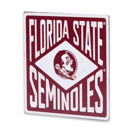 Florida State University Seminoles Vintage Metal Magnet