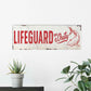 Lifeguard On Duty Metal Wall Decor