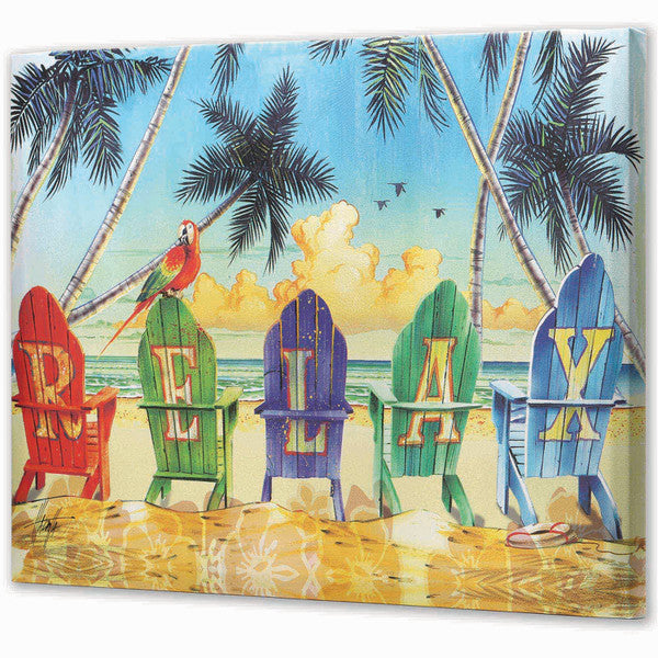 Relax Beach Chair Canvas